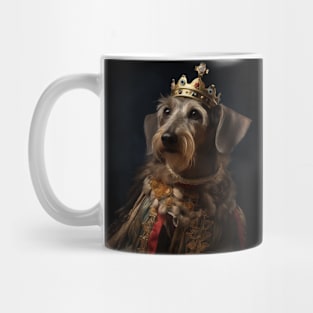 Graceful Wired Hair Dachshund - Medieval German Queen Mug